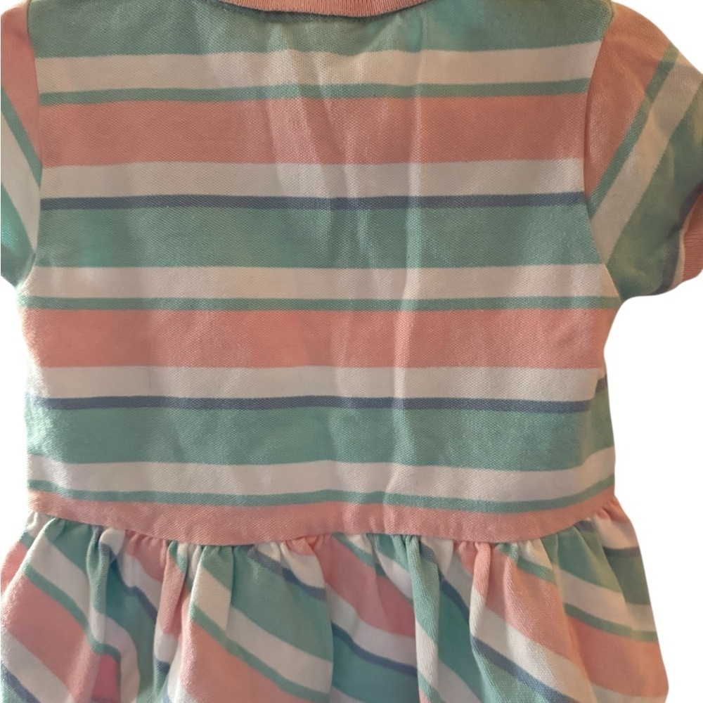2 Tommy Hilfiger Kids Polos – Stripes & Lavender (Sizes 24M & 3T) - Picture 14 of 15